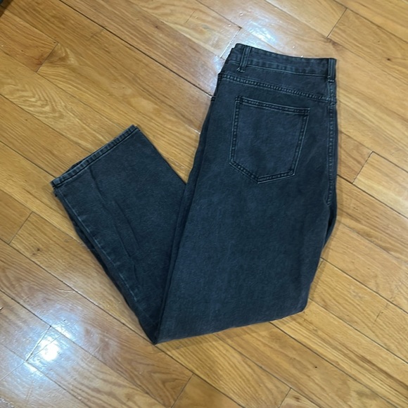 Black washed baggy jeans - Picture 1 of 3